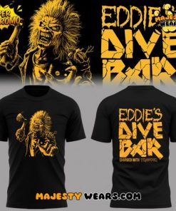 Iron Maiden “Run For Your Lives World Tour 2025” Special Black Tee